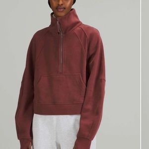 Lululemon SCUBA funnel neck oversized pullover M/L